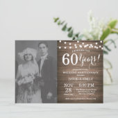 60周年結婚記念日のログウッド 招待状 (スタンド正面)