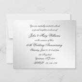 60周年結婚記念日の写真招待状カード 招待状 (裏面)