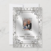 60周年結婚記念日の写真招待状カード 招待状 (正面)