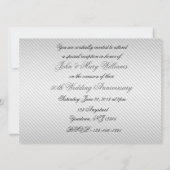 60周年結婚記念日の写真招待状カード 招待状 (裏面)