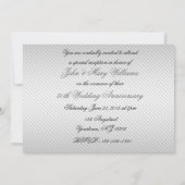 60周年結婚記念日の写真招待状カード 招待状 (裏面)