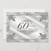 60周年結婚記念日の招待状カード 招待状 (正面)