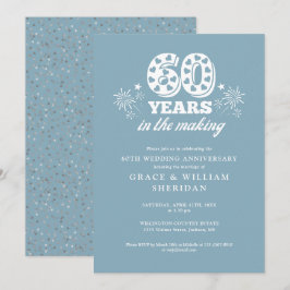 60周年結婚記念日の準備中 招待状