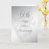 60周年結婚記念日カード カード (黄色い花)