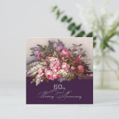 60周年結婚記念日パーティーの招待状 招待状 (スタンド正面)