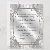 60周年結婚記念日写真招待状カード 招待状 (裏面)