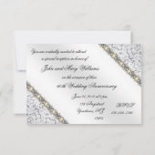 60周年結婚記念日出欠確認招待状 招待状 (裏面)