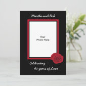 60周年結婚記念日招待状の写真 招待状 (スタンド正面)