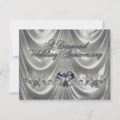 60周年結婚記念日招待状カード 招待状 (正面)