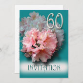 60周年結婚記念日招待状 シダレヤナギ 招待状 (正面/裏面)