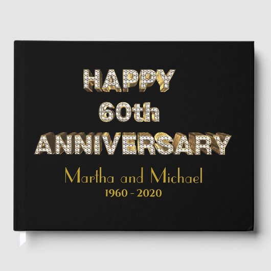 60周年結婚記念日 ゲストブック (正面)