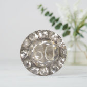 60周年結婚記念日 ダイヤモンドウェディング 60年 カード (スタンド正面)