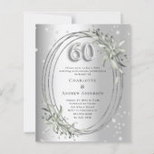 60周年結婚銀ダイヤモンド招待 (正面)