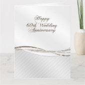 60周年結婚 カード (正面)