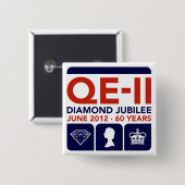 60周年記念の記念するボタン 缶バッジ (正面&裏面)