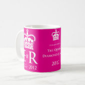 60周年記念の記念するマグ コーヒーマグカップ (正面左)