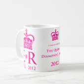 60周年記念の記念するマグ コーヒーマグカップ (正面左)