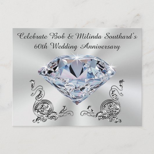 60周年記念はがき特別注文 インビテーションポストカード (正面)