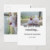 60周年記念まだカウント中写真名データ ポストカード (正面/裏面)