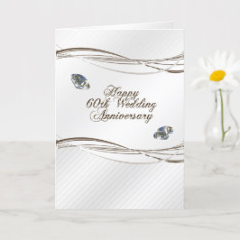 60周年記念カ結婚ードおめでとう カード