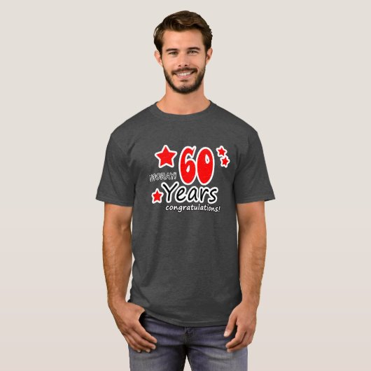 60周年記念ギフト Tシャツ (正面フル)