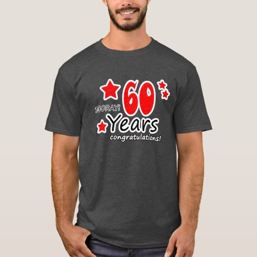 60周年記念ギフト Tシャツ (正面)