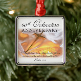 60周年記念クロスキャンドル メタルオーナメント