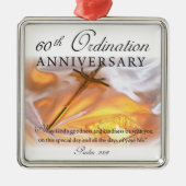 60周年記念クロスキャンドル メタルオーナメント (正面)