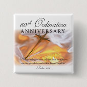 60周年記念クロスキャンドル 缶バッジ (正面)