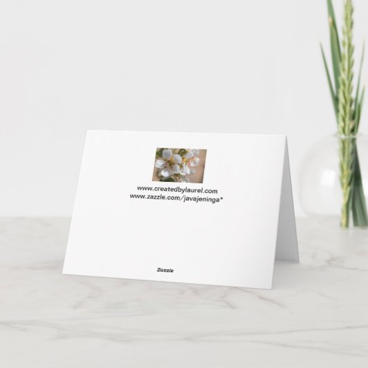 60周年記念グリーティングカード カード (裏面)