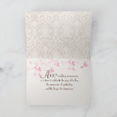 60周年記念スナップショットOn Damask カード (内部)