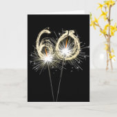 60周年記念スパーカーズオンブラック カード (黄色い花)