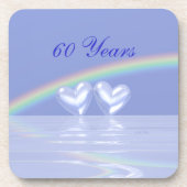60周年記念ダイヤモンドハート コースター (正面)