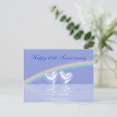 60周年記念ダイヤモンドハート ポストカード (スタンド正面)