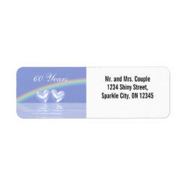 60周年記念ダイヤモンドハート ラベル