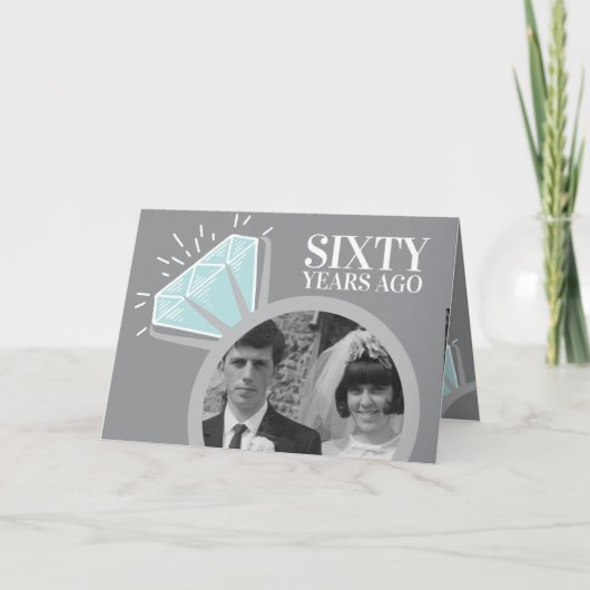 60周年記念ダイヤモンドリング今すぐ写真 カード (正面)