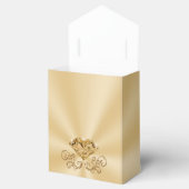 60周年記念パーソナライズされたの豪華なお願い箱 フェイバーボックス (オープン)