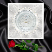 60周年記念パーソナライズされたナプキ結婚ンス スタンダードカクテルナプキン