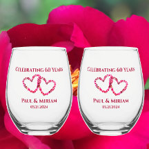 60周年記念パーソナライズされたフローラハートギフト