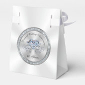 60周年記念パーソナライズされた会がボックスを選ぶ フェイバーボックス (裏面サイド)