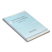 60周年記念パーティーゲストブッククルーズシップ ノートブック (右側)