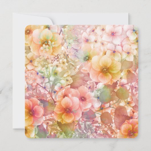 60周年記念パーティーコスモスフローラ園 招待状 (裏面)