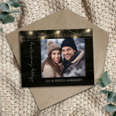 60周年記念パーティー素朴灯 エンクロージャーカード