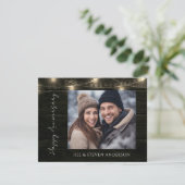 60周年記念パーティー素朴灯 エンクロージャーカード (スタンド正面)