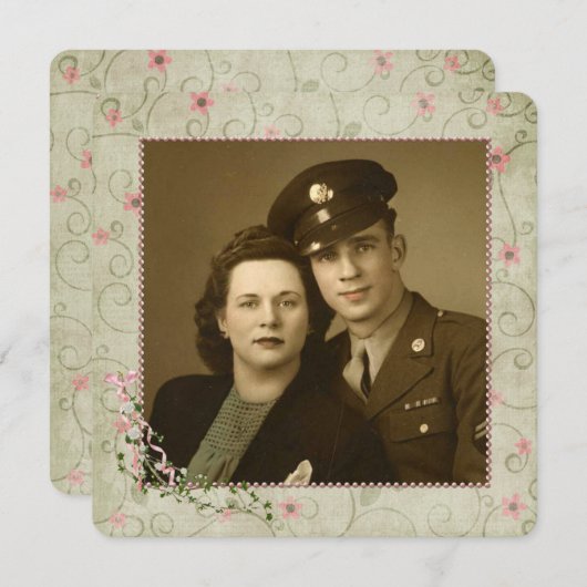 60周年記念パーティー（写真I） 招待状 (正面/裏面)