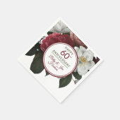 60周年記念パーティー-紙カクテルナプキンス スタンダードカクテルナプキン (角)