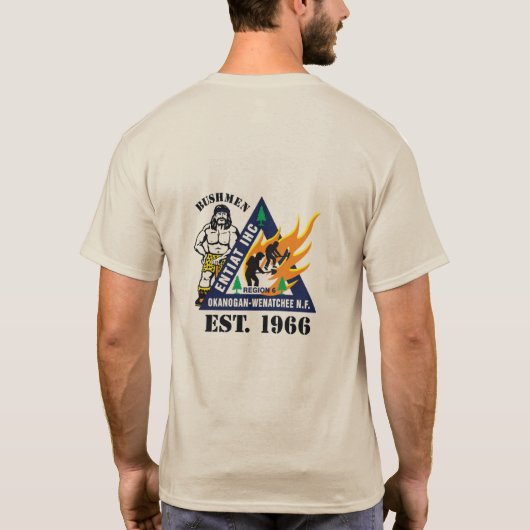 60周年記念リユニオンTシャツ Tシャツ (裏面)