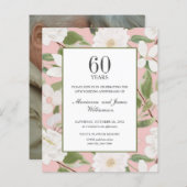 60周年記念写真白花ピンク (正面/裏面)