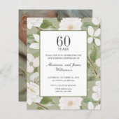 60周年記念写真白花緑 (正面/裏面)