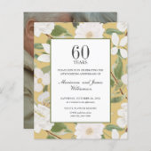 60周年記念写真白花黄色 (正面/裏面)